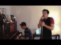 Me singing Better in Time Leona Lewis Nick Pitera Dominic Pitera