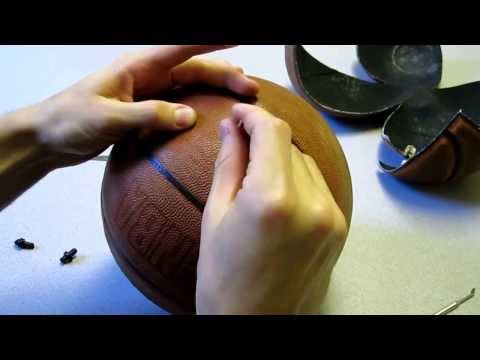 how to patch a hole in a volleyball