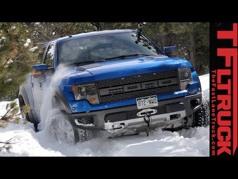 Raptor Rescue: 2015 Toyota Tacoma TRD vs F-150 Raptor Snowy Misadventure Raptor Rescue: 2015 Toyota Tacoma TRD vs F-150 Raptor Snowy Misadventure
