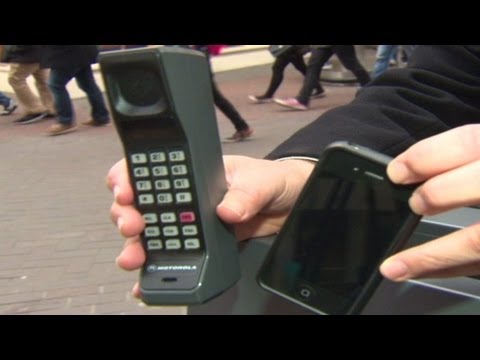 Mobile Phone - CNN'S Jim Boulden looks back to the first mobile phone call made 40 years ago.