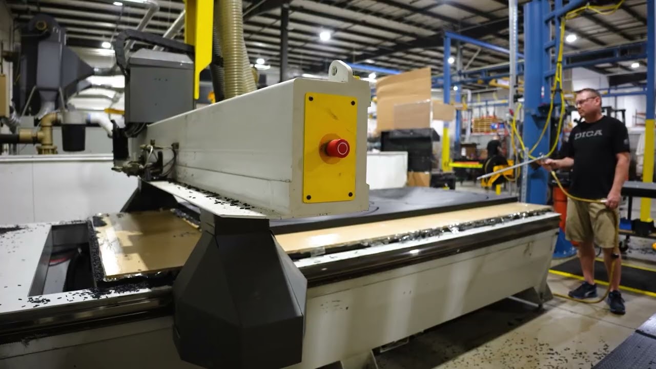 1 - PREOWNED 2015 MULTICAM 5000 CNC ROUTER, S/N: 5-204-R-PF09778