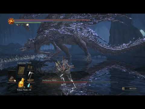 Midir NG+32 Dragonslayer's Axe, Dark Souls III