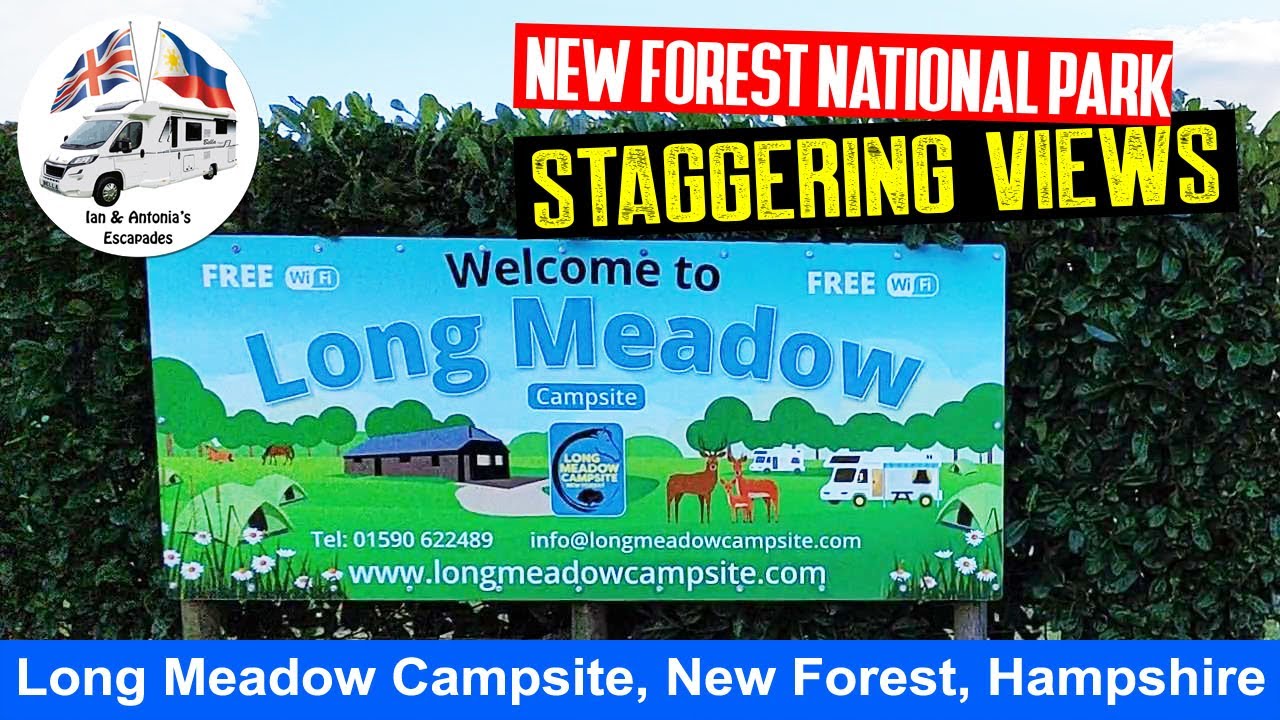 Long Meadow Campsite in the New Forest, UK - A Staggering Experience