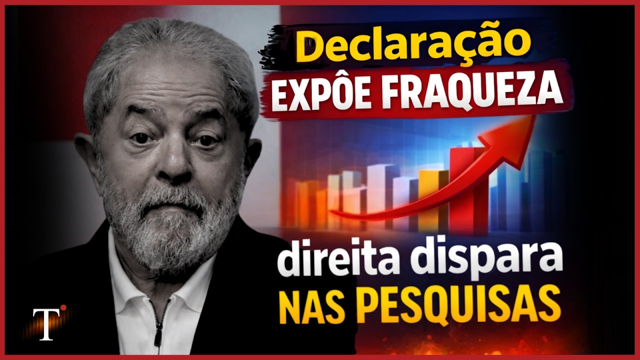DECLARAÇÃO DE LULA EXPÕE FRAQUEZA ENQUANTO FLÁVIO DISPARA NAS PESQUISAS