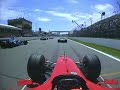 Start Of Canadian F1 Gp 2004 (onboard)
