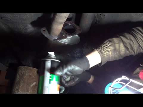 how to fix exhaust leak at flange