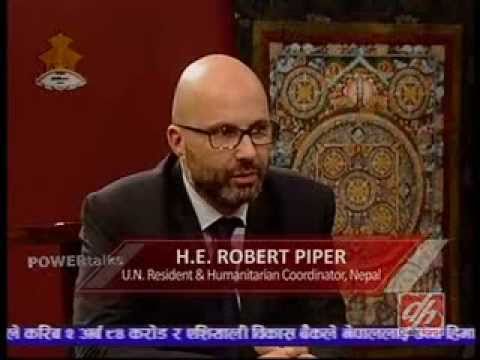 H.E. Robert Piper, UN Resident in Nepal (picture: youtube.com)