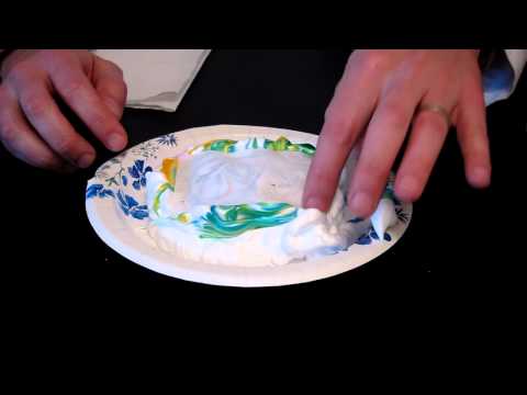 how to dye paper