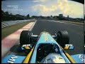 Jarno Trulli Onboard Hungarian Grand Prix Qualifying 2003