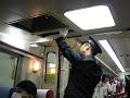 小田急ロマンスカーHiSE車の展望席上にある運転席への乗務員乗車