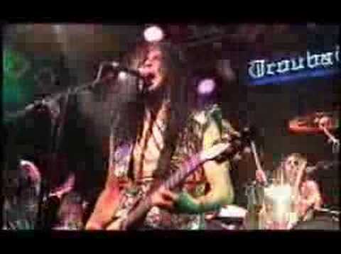 Glam rock music video