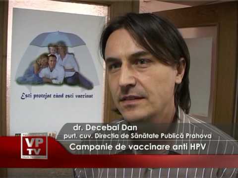Campanie de vaccinare anti HPV