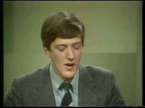 Stephen Fry on University Challenge