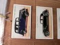 1930's Motor Cars On Tobacco Cards: Daimler, Rolls Royce etc