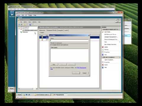 how to recover dfs namespace