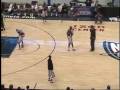 Brandon Jacobs of the NY Giants plays with the Globetrotters