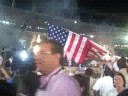 Festivities after Obama's Speech