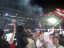 Festivities after Obama's Speech