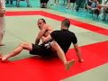 Choke from omoplata attempt