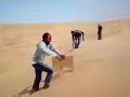 Fun in the dunes of Swakopmund, Namibia
