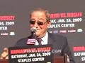 MARGARITO-MOSLEY PRESS CONFERENCE