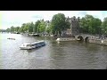 Blauwbrug en Amsterdam Holanda