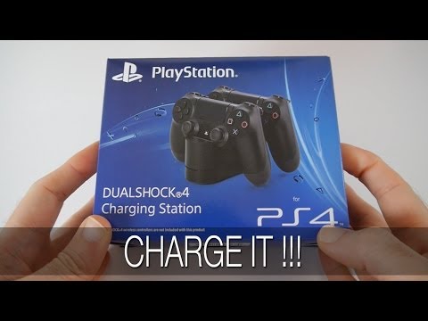 Sony PS4 Dualshock 4 Charging Station Unboxing & First Look