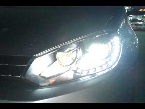 how to adjust mk6 gti headlights