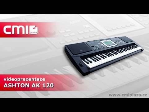 CMIplaza - Videoprezentace digitálního keyboardu Ashton AK 120 s 61 dynamickými klávesami, včetně adaptéru zdarma! 300 zvukových rejstříků, 200 doprovodů a 100 skladeb ...