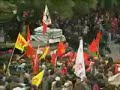 G8 riot in Rostock, Germany, June 2007