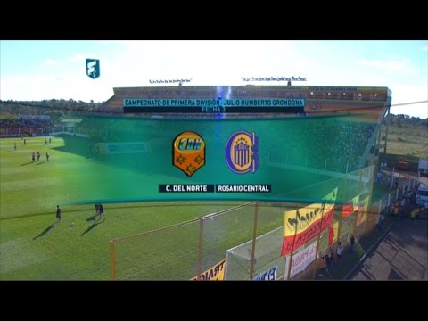 Crucero del Norte - Rosario Central. Fecha 3 Torneo Primera División 2015. FPT.