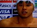 北島康介　Kitajima Kosuke interview 200m breaststroke 2007