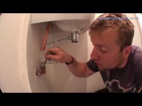 how to isolate hot water tap