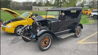 1923 Star Touring Car Engine Running Video
