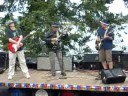 4th of July Parade on Lopez Island WA Band Float