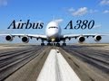 Airbus A380, Emirates, A6-EDL, Takeoff at manchester Airport