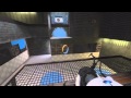 Lets Play Portal 2 Walkthrough Pt.9 Smurf Jizz (Xbox 360 PS3 PC)