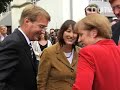 CDU TV Spezial: OB-Kandidat Dirk Elbers mit Bundeskanzlerin Angela Merkel in Düsseldorf