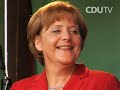 CDU TV Spezial: OB-Kandidat Dirk Elbers mit Bundeskanzlerin Angela Merkel in D�sseldorf