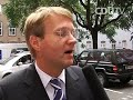 CDU TV Spezial: OB-Kandidat Dirk Elbers mit Bundeskanzlerin Angela Merkel in Düsseldorf