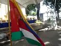 La Bandera de la Sociedad Bolivariana de Venezuela en San Antonio Municipio Bolívar del Estado Táchira