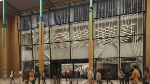 muziekgebouw - De verbouwing van het Frits Philips Muziekgebouw isover een maand klaar. Het gebouw wordt zo ingericht met licht, design en techniek dat het volledig op de b...