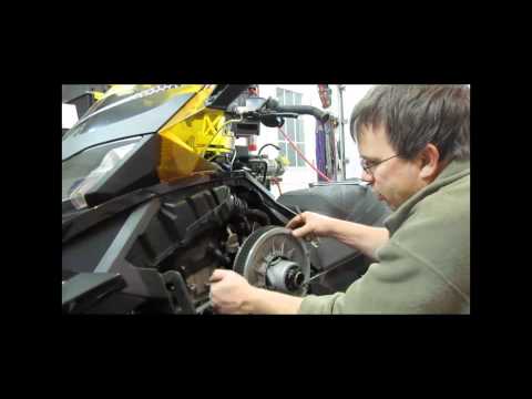 how to adjust belt on rev xp