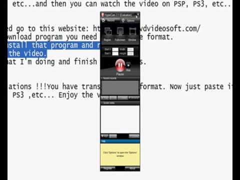 How to transfer video format to console or mobile phone format