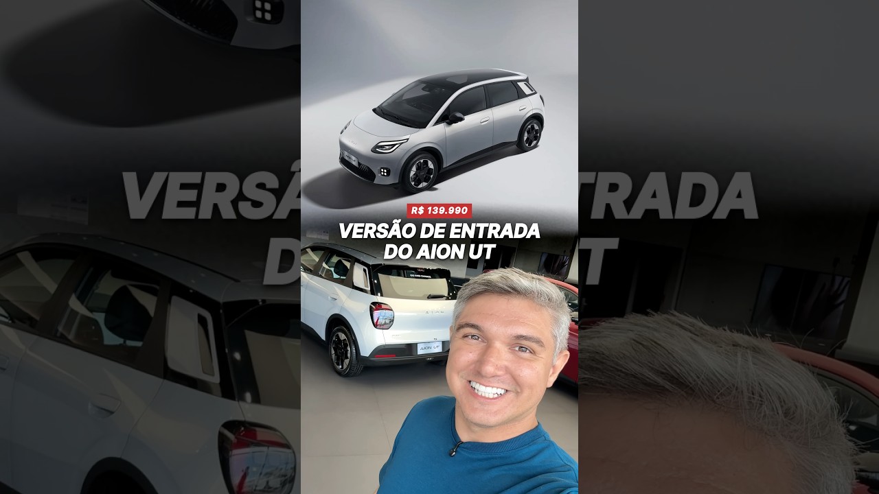 Conheça a versão de entrada do AION UT, o novo carro elétrico da GAC