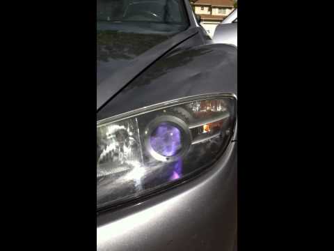 how to adjust rx8 headlights