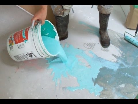 how to use levelquik rs self-leveling underlayment