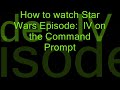 How to watch Star Wars in the Command Prompt