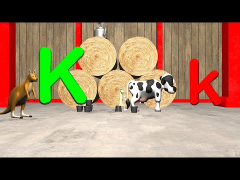 Learn the Letter K - 360° 3D VR Animated Kids Video - YouTube