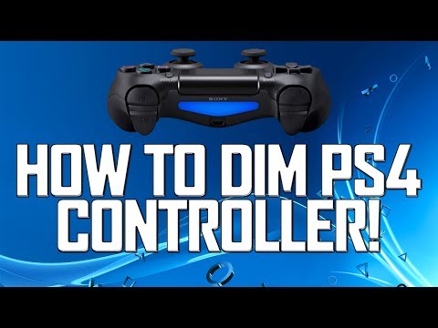 how to turn off ps4 controller light